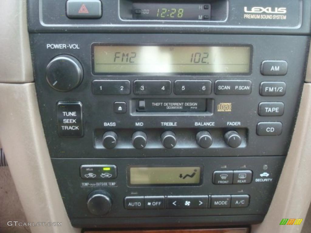 1998 Lexus ES 300 Controls Photos