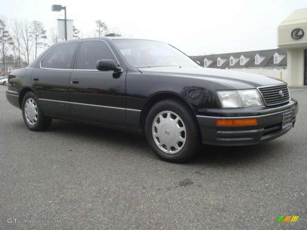 Black 1995 Lexus LS 400 Sedan Exterior Photo #44369820