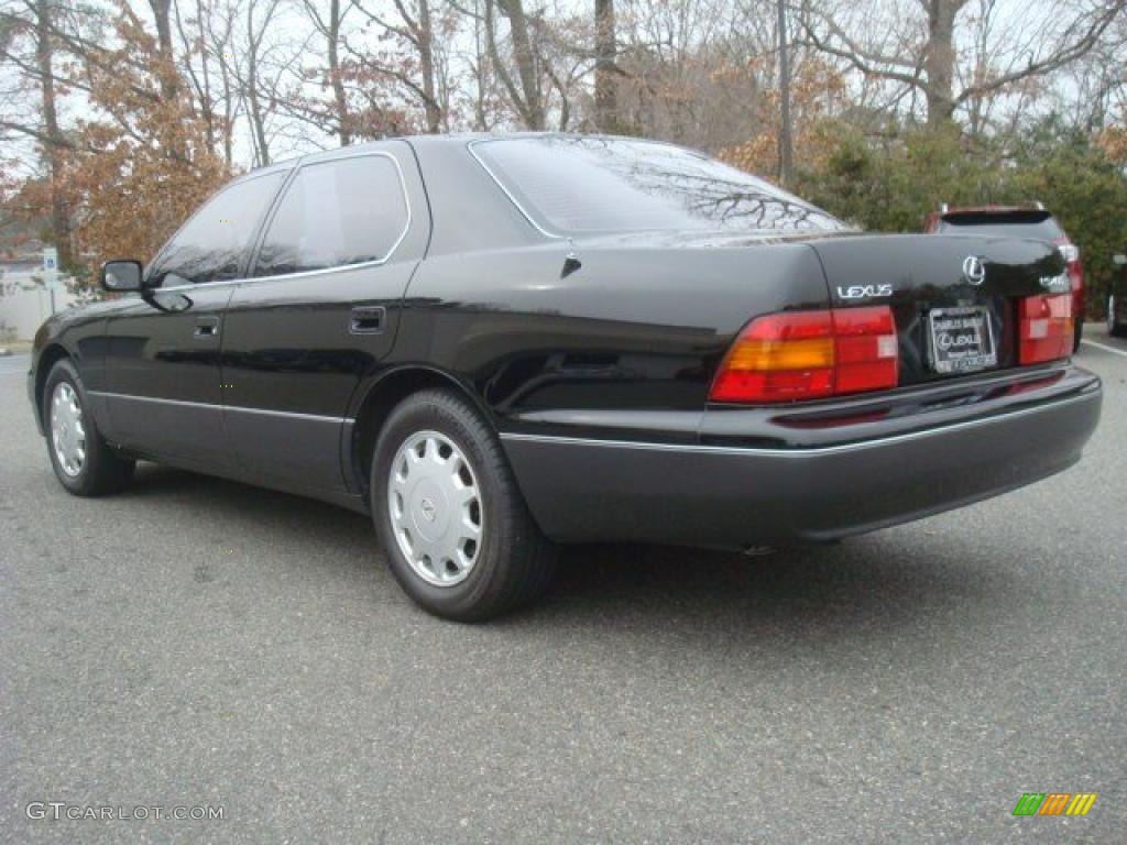 Black 1995 Lexus LS 400 Sedan Exterior Photo #44369876