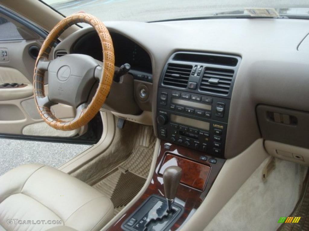 1995 Lexus LS 400 Sedan Tan Leather Dashboard Photo #44369956