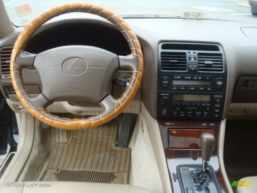 1995 LS 400 Sedan - Black / Tan Leather photo #15