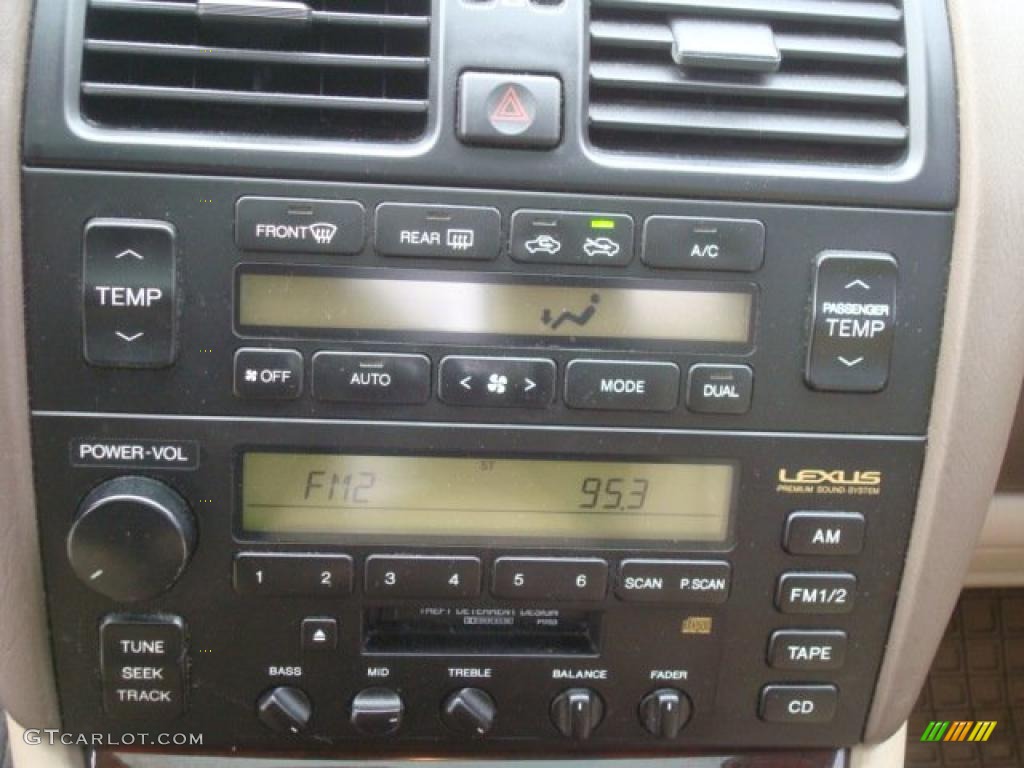 1995 LS 400 Sedan - Black / Tan Leather photo #19