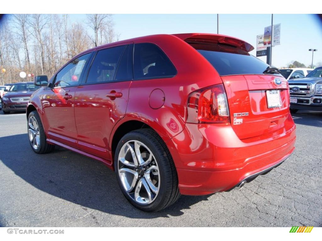 Red Candy Metallic 2011 Ford Edge Sport Exterior Photo #44370224