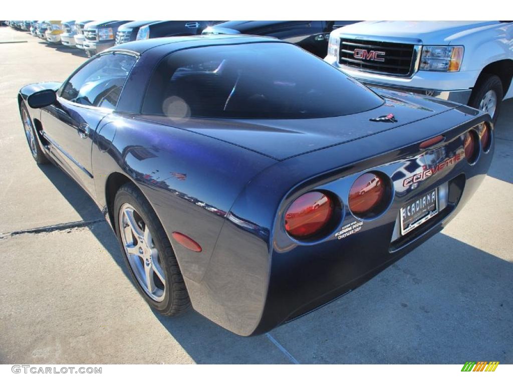 Navy Blue Metallic 2001 Chevrolet Corvette Coupe Exterior Photo #44379128