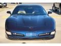 Navy Blue Metallic 2001 Chevrolet Corvette Coupe Exterior