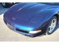 2001 Navy Blue Metallic Chevrolet Corvette Coupe  photo #14