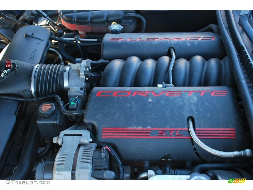 2001 Chevrolet Corvette Coupe 5.7 Liter OHV 16-Valve LS1 V8 Engine Photo #44379488