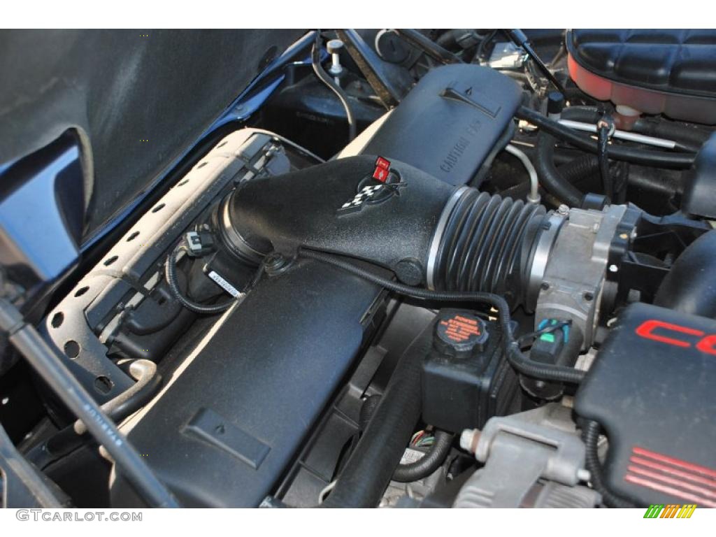 2001 Chevrolet Corvette Coupe 5.7 Liter OHV 16-Valve LS1 V8 Engine Photo #44379508