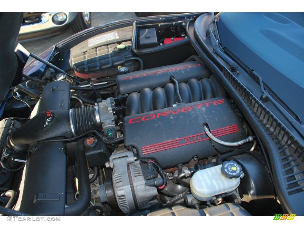 2001 Chevrolet Corvette Coupe 5.7 Liter OHV 16-Valve LS1 V8 Engine Photo #44379520