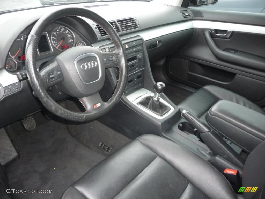 Ebony Interior 2006 Audi A4 2.0T quattro Sedan Photo #44382104