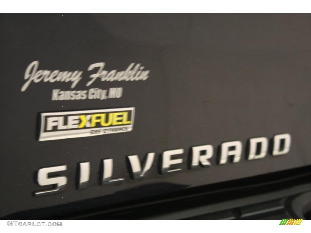2008 Silverado 1500 LT Extended Cab 4x4 - Dark Blue Metallic / Ebony photo #36