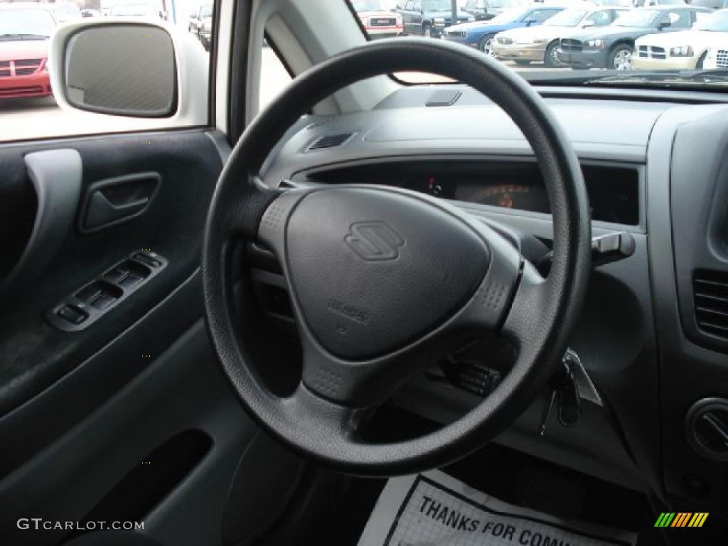 2003 Aerio SX Sport Wagon - White Pearl / Black photo #25
