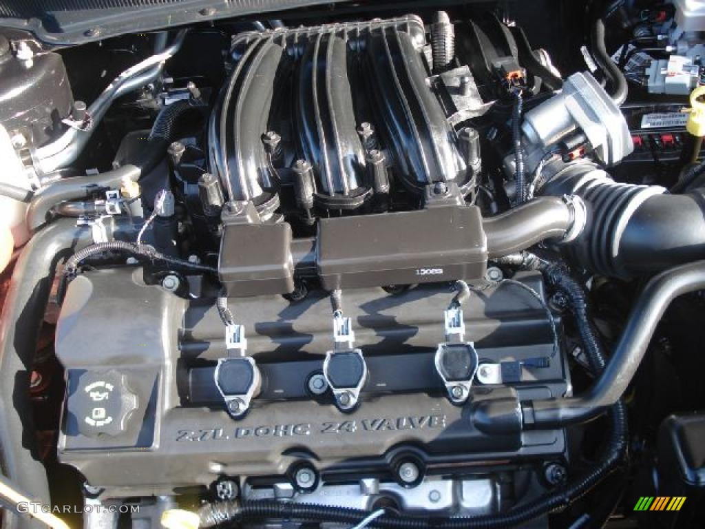 2010 Chrysler Sebring Limited Sedan 2.7 Liter Flex-Fuel DOHC 24-Valve V6 Engine Photo #44387264