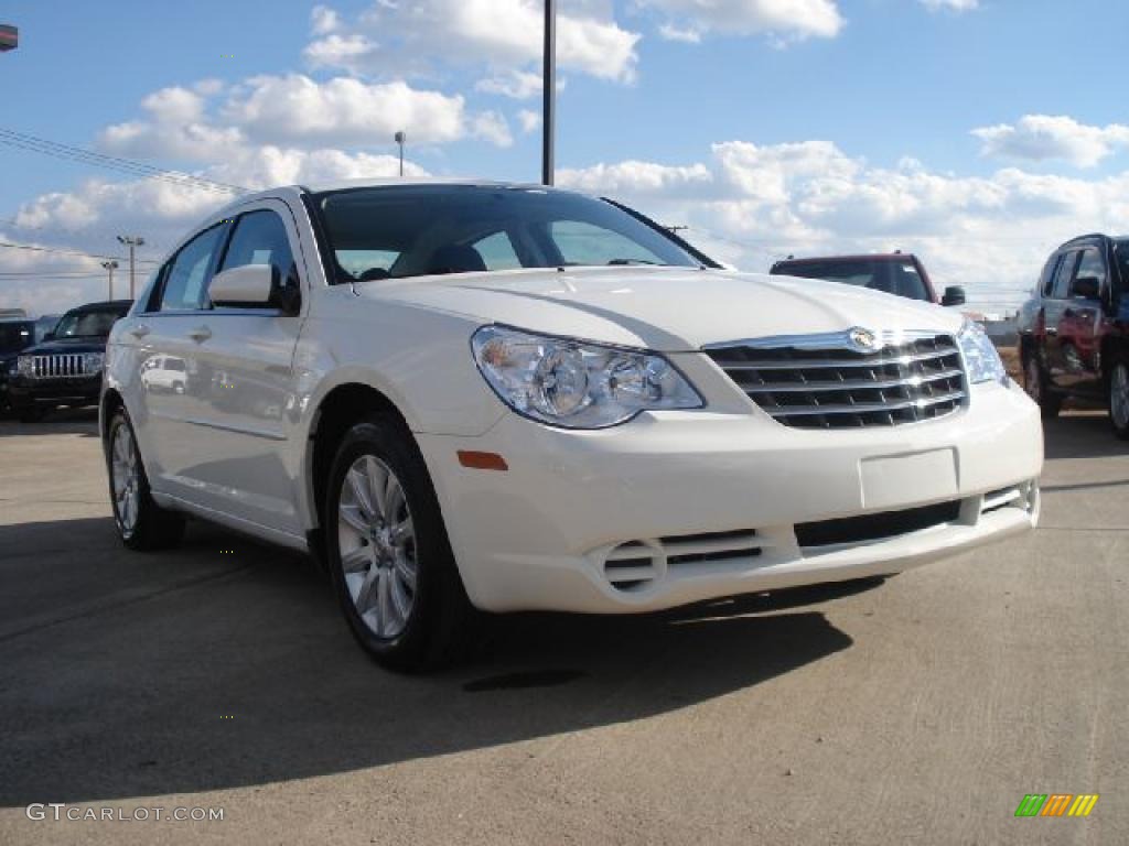 2010 Sebring Limited Sedan - Stone White / Dark Slate Gray photo #1