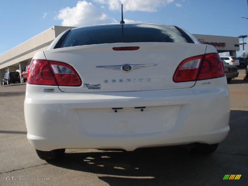2010 Sebring Limited Sedan - Stone White / Dark Slate Gray photo #4