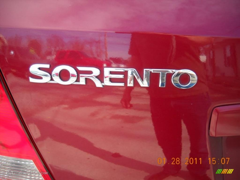 2004 Kia Sorento EX Marks and Logos Photo #44388496