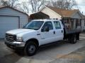 2003 Oxford White Ford F350 Super Duty XL Crew Cab Chassis  photo #2