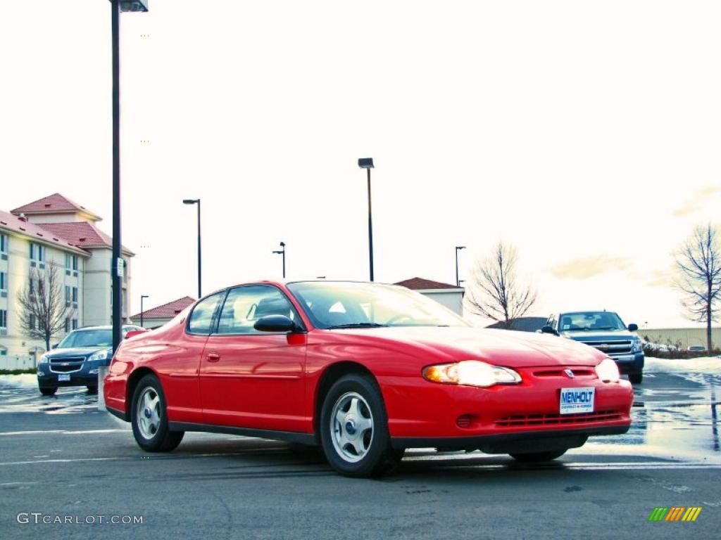 Torch Red 2001 Chevrolet Monte Carlo LS Exterior Photo #44390328