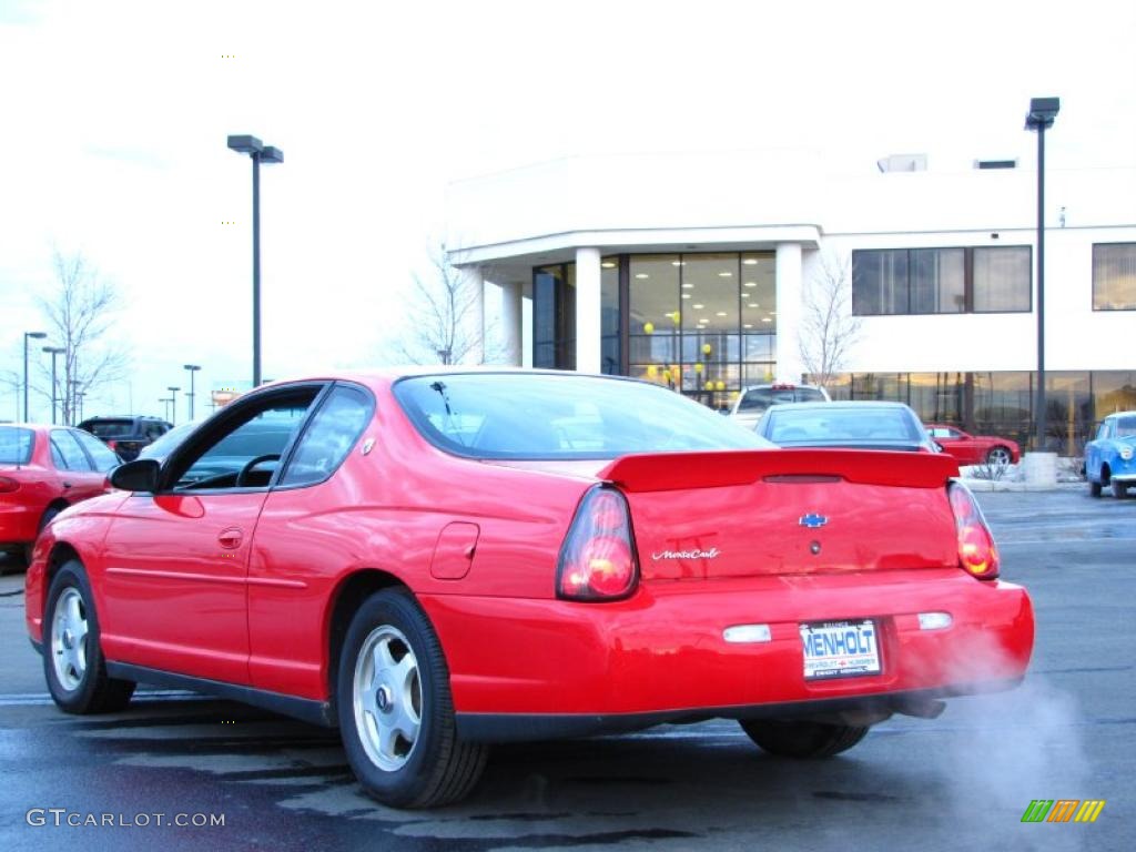 Torch Red 2001 Chevrolet Monte Carlo LS Exterior Photo #44390336