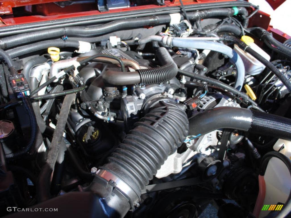 2009 Jeep Wrangler Unlimited X 3.8 Liter OHV 12-Valve V6 Engine Photo #44396576