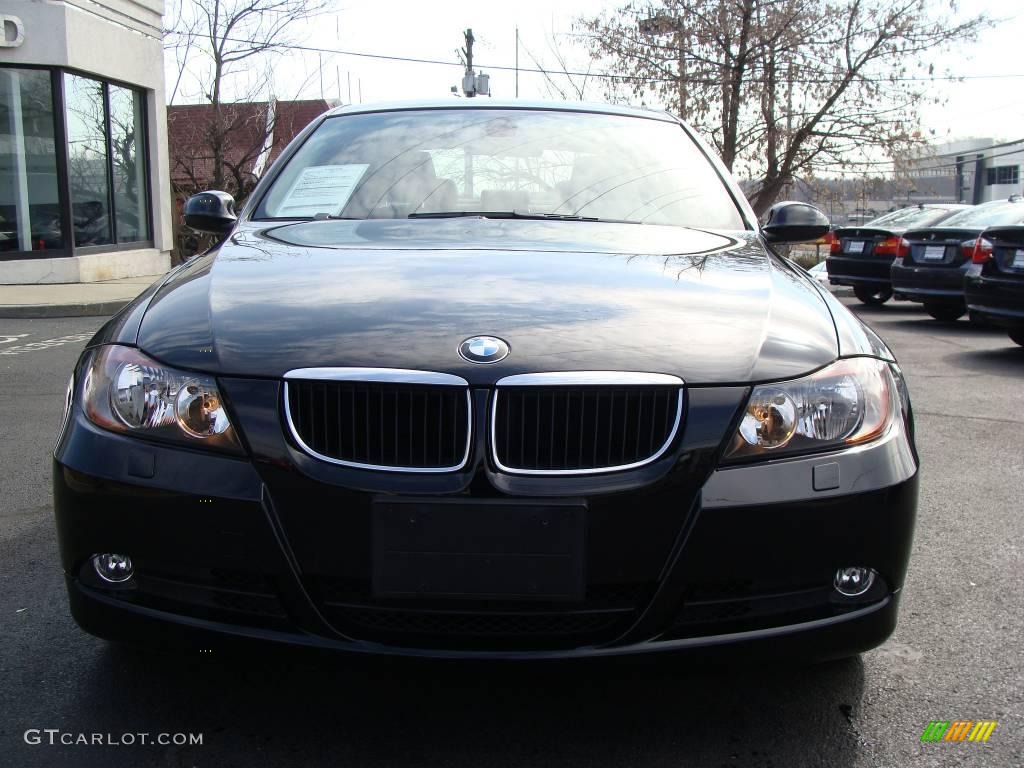 2006 3 Series 325xi Sedan - Jet Black / Black photo #2