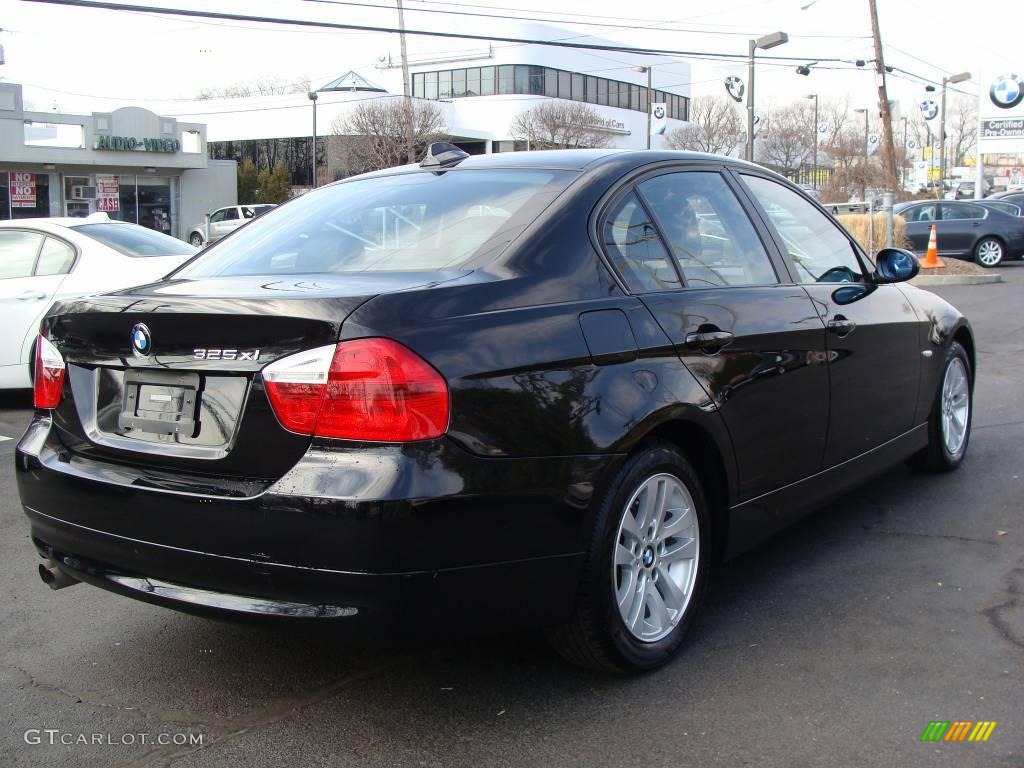 2006 3 Series 325xi Sedan - Jet Black / Black photo #4