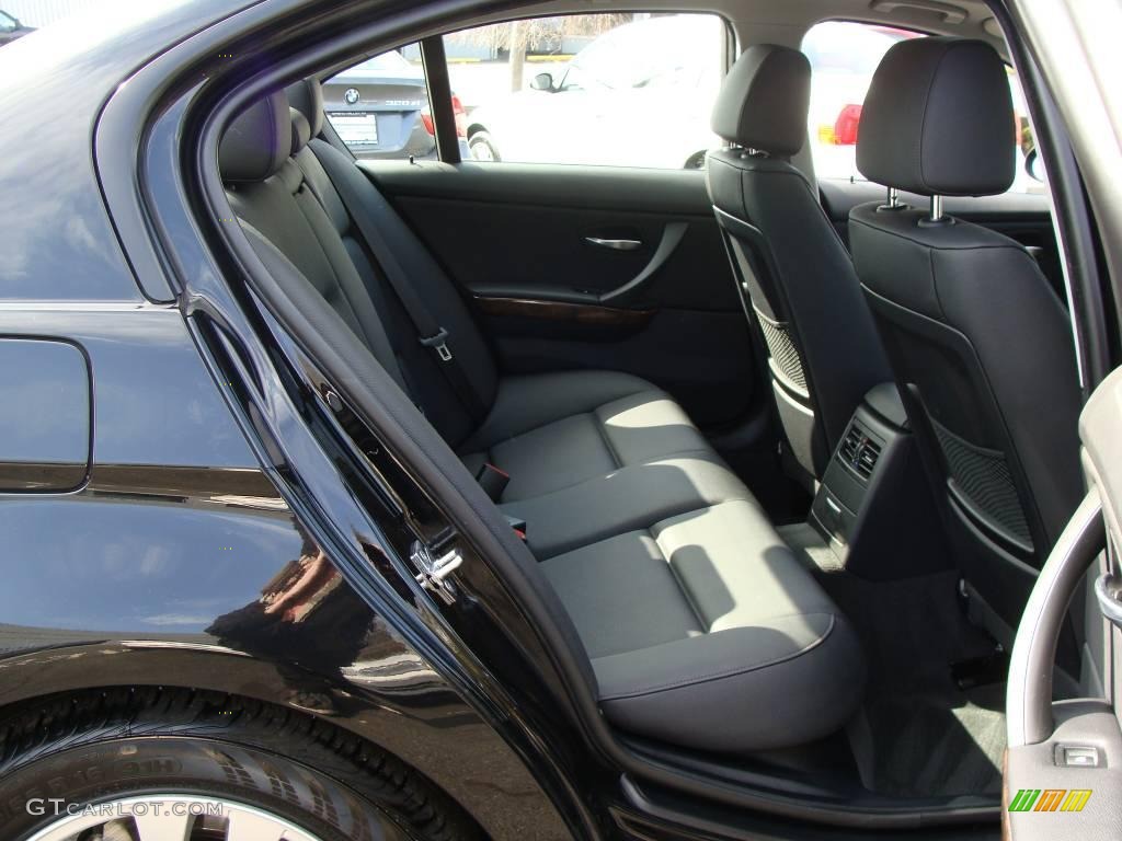 2006 3 Series 325xi Sedan - Jet Black / Black photo #9