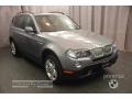 Silver Grey Metallic - X3 3.0si Photo No. 7