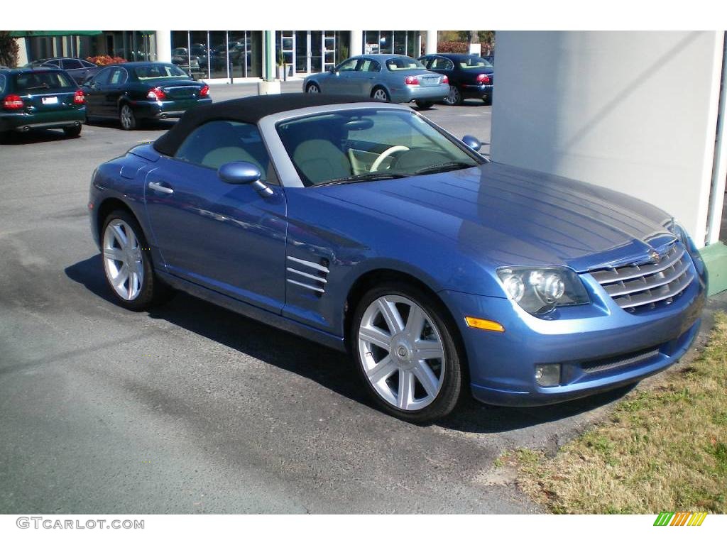 2005 Crossfire Limited Roadster - Aero Blue Pearlcoat / Dark Slate Grey/Vanilla photo #1