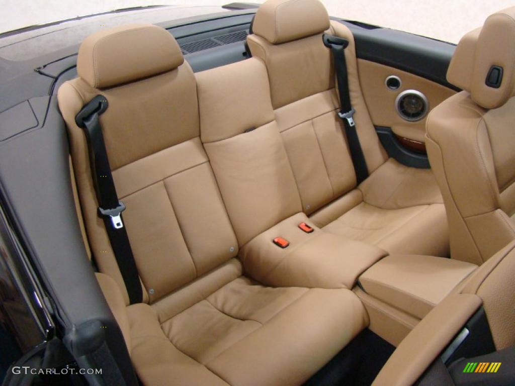 Portland Brown Merino Leather Interior 2008 BMW M6 Convertible Photo #44410494