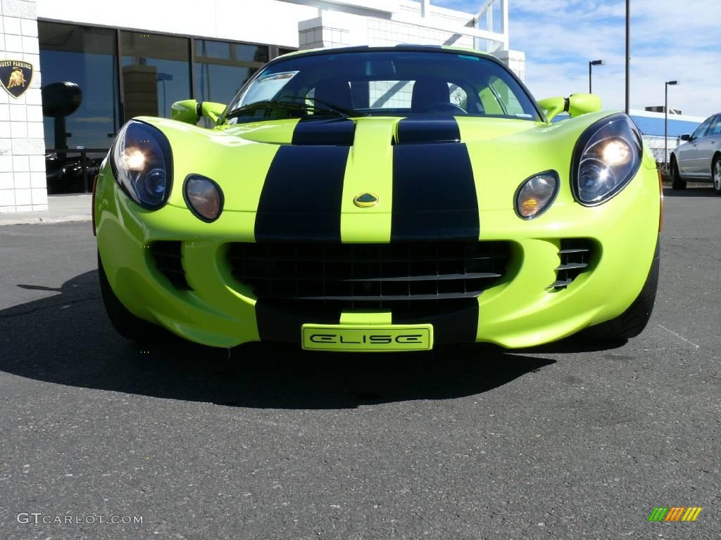 2006 Elise  - Krypton Green / Black photo #3