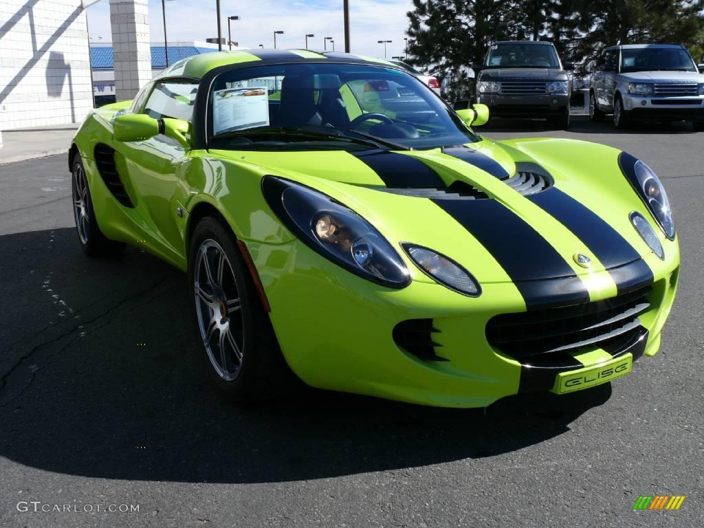 2006 Elise  - Krypton Green / Black photo #4