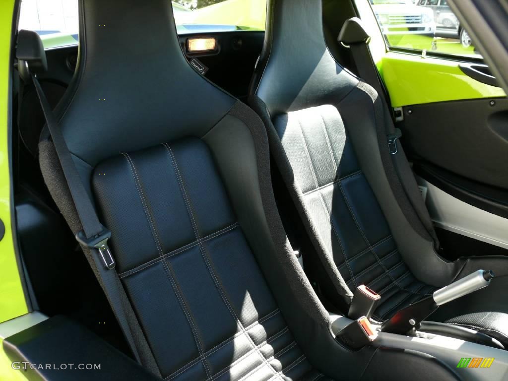 Black Interior 2006 Lotus Elise Standard Elise Model Photo #4441173