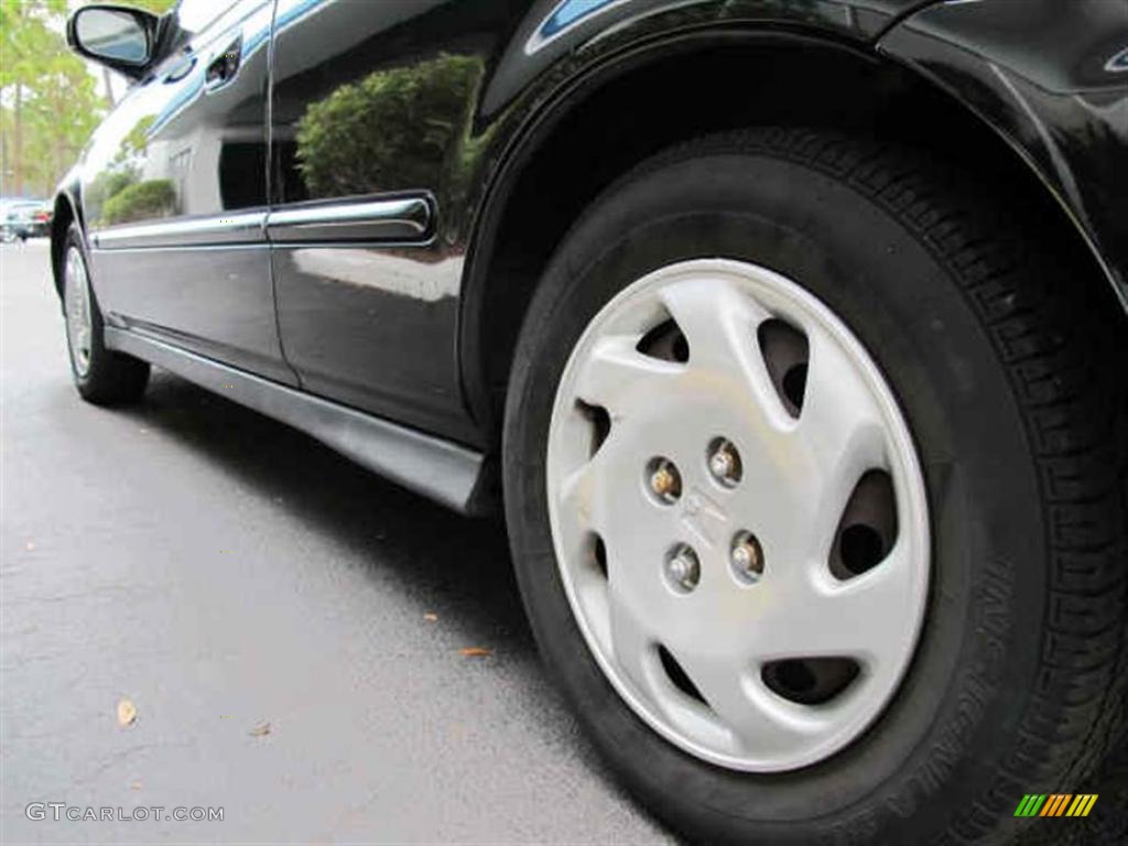1997 Civic EX Coupe - Black Pearl Metallic / Gray photo #5