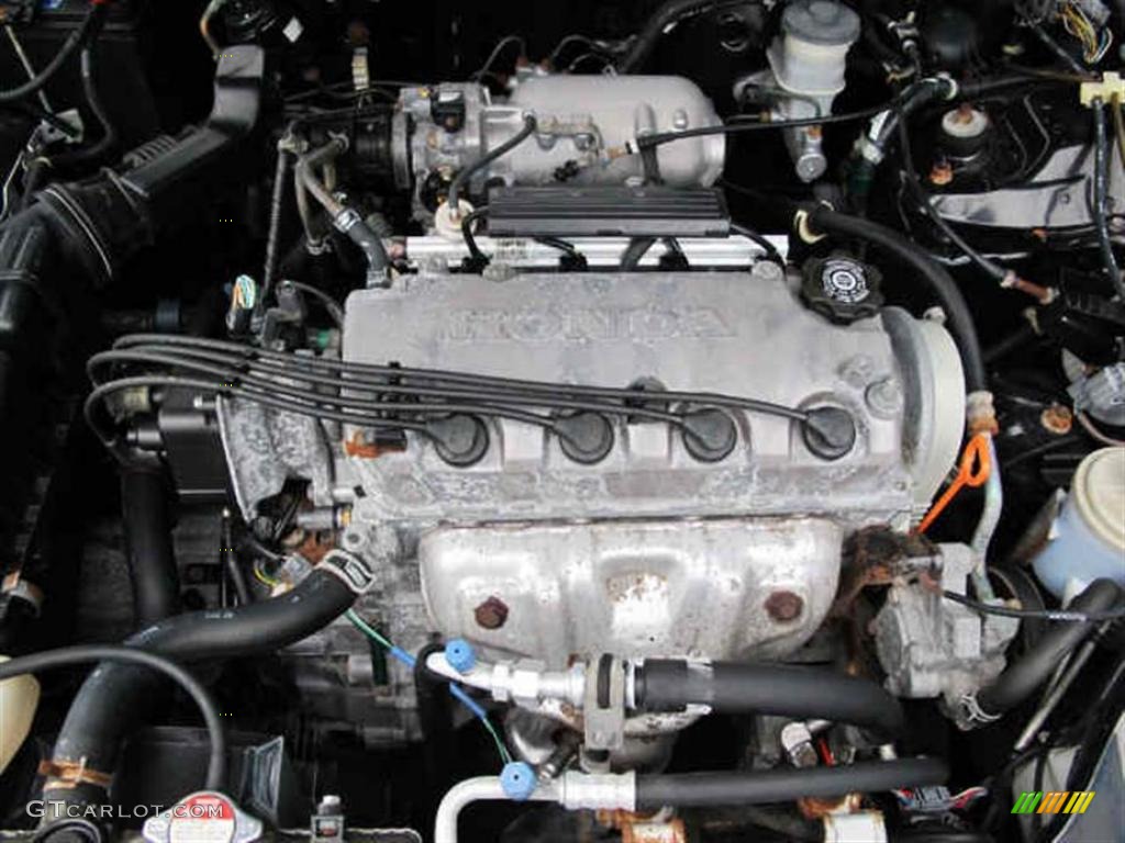 1997 Honda Civic EX Coupe 1.6 Liter SOHC 16-Valve VTEC 4 Cylinder Engine Photo #44412350