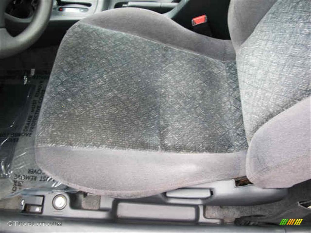 1997 Civic EX Coupe - Black Pearl Metallic / Gray photo #16