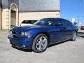 2010 Deep Water Blue Pearl Dodge Charger R/T  photo #3