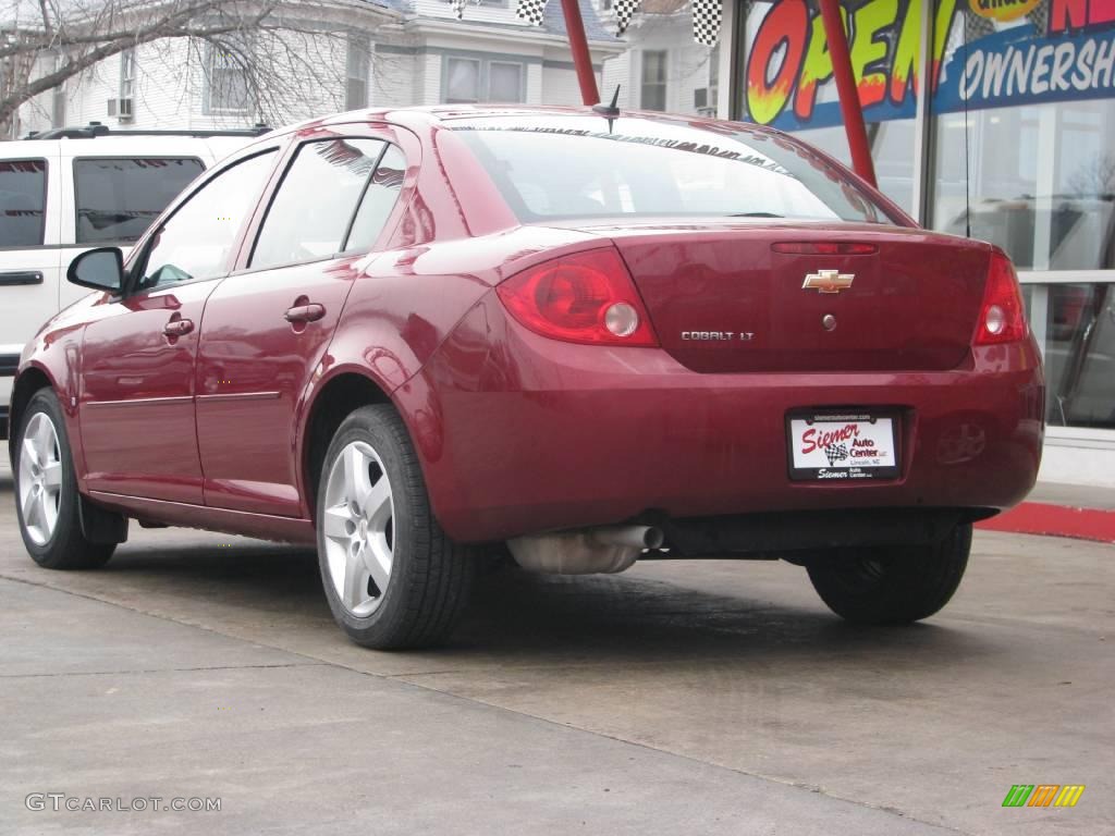 2008 Cobalt LT Sedan - Sport Red Tint Coat / Gray photo #4