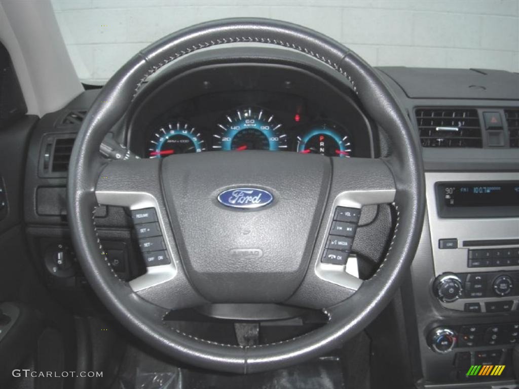 2010 Fusion SEL V6 - Sport Blue Metallic / Charcoal Black photo #12