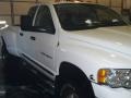 2005 Bright White Dodge Ram 3500 ST Quad Cab 4x4 Dually  photo #5