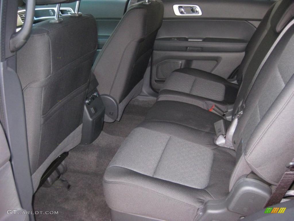Charcoal Black Interior 2011 Ford Explorer XLT 4WD Photo #44435890