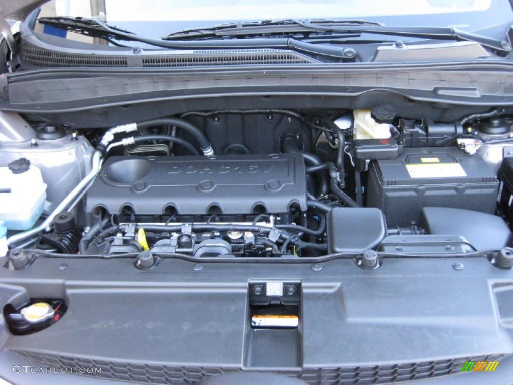 2011 Hyundai Tucson Gls 24 Liter Dohc 16 Valve Cvvt 4 Cylinder Engine
