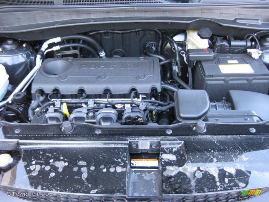 2011 Hyundai Tucson Limited AWD 2.4 Liter DOHC 16-Valve CVVT 4 Cylinder Engine Photo #44438982