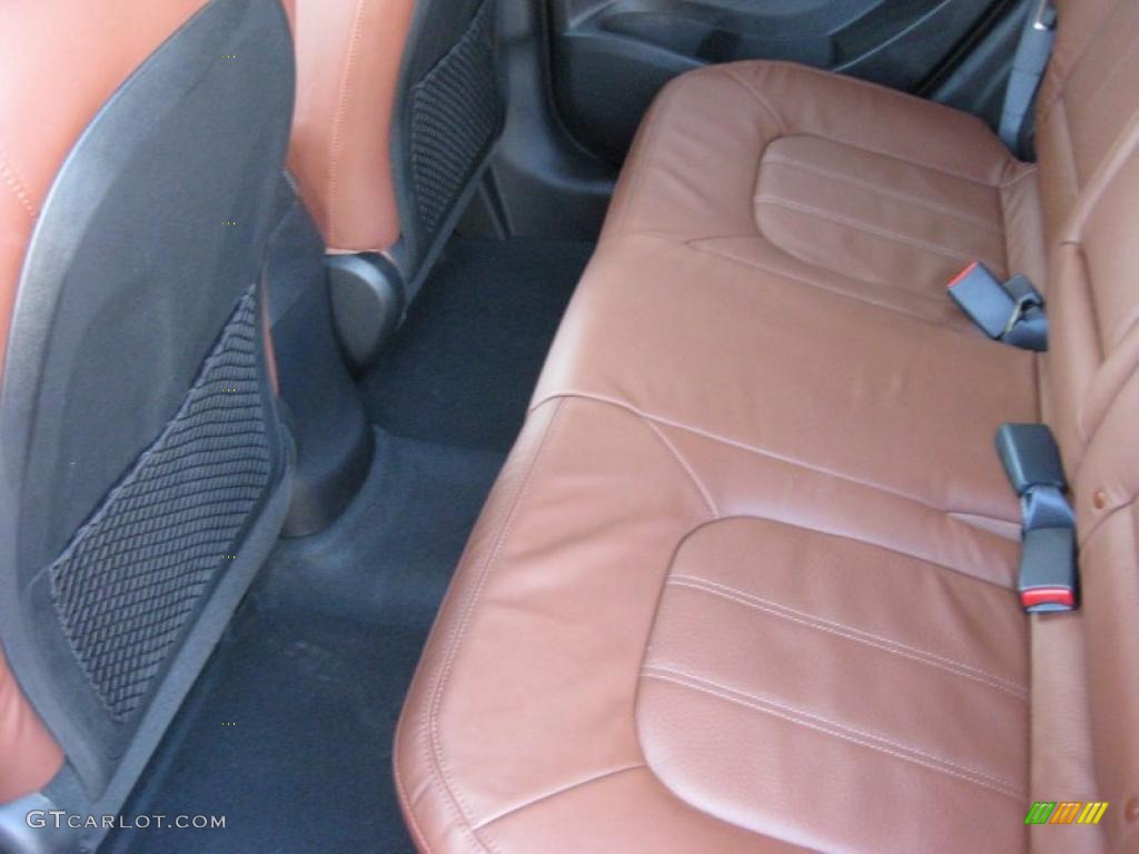 Black/Saddle Interior 2011 Hyundai Tucson Limited AWD Photo #44439070