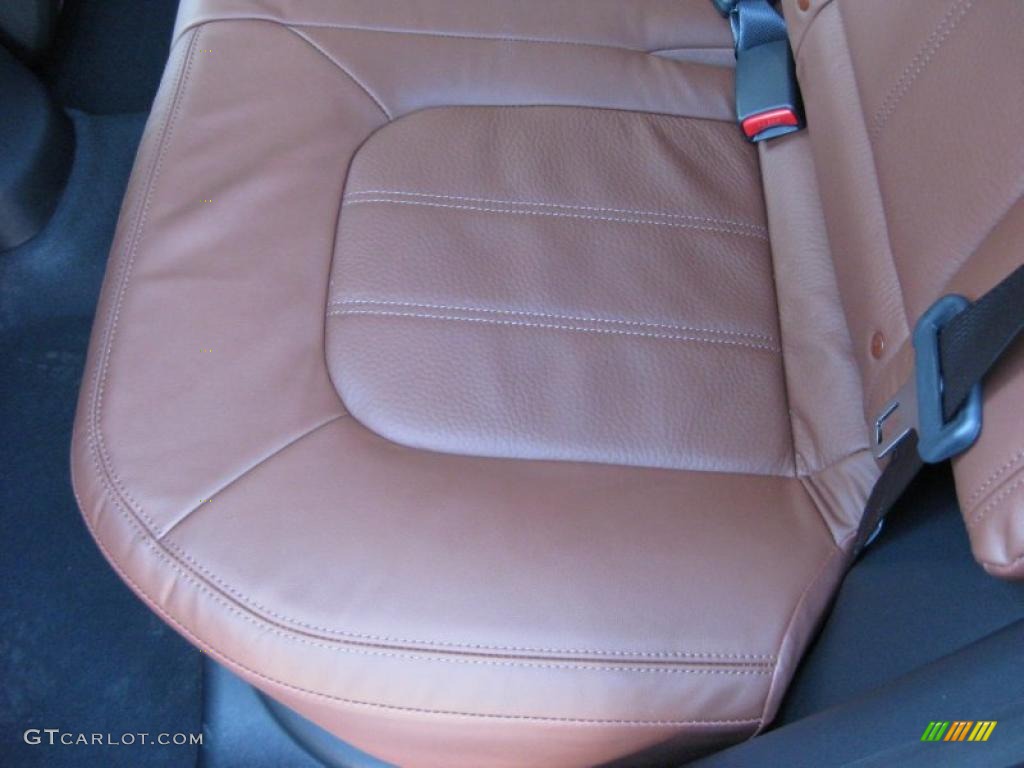 Black/Saddle Interior 2011 Hyundai Tucson Limited AWD Photo #44439078