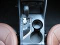 2011 Hyundai Tucson Black/Saddle Interior Transmission Photo