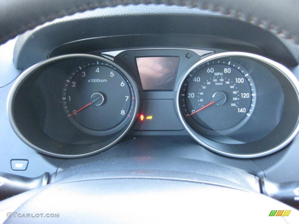 2011 Hyundai Tucson Limited AWD Gauges Photo #44439218