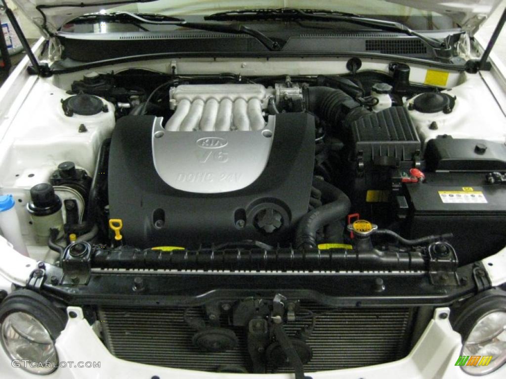 2006 Kia Optima LX V6 Engine Photos