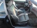  2005 3 Series 330i Coupe Black Interior