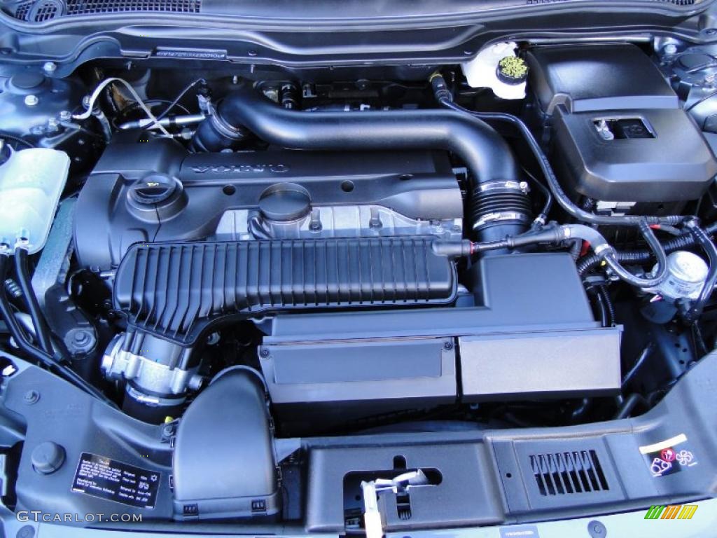 2010 Volvo S40 T5 AWD R-Design 2.5 Liter Turbocharged DOHC 20-Valve VVT 5 Cylinder Engine Photo #44445486